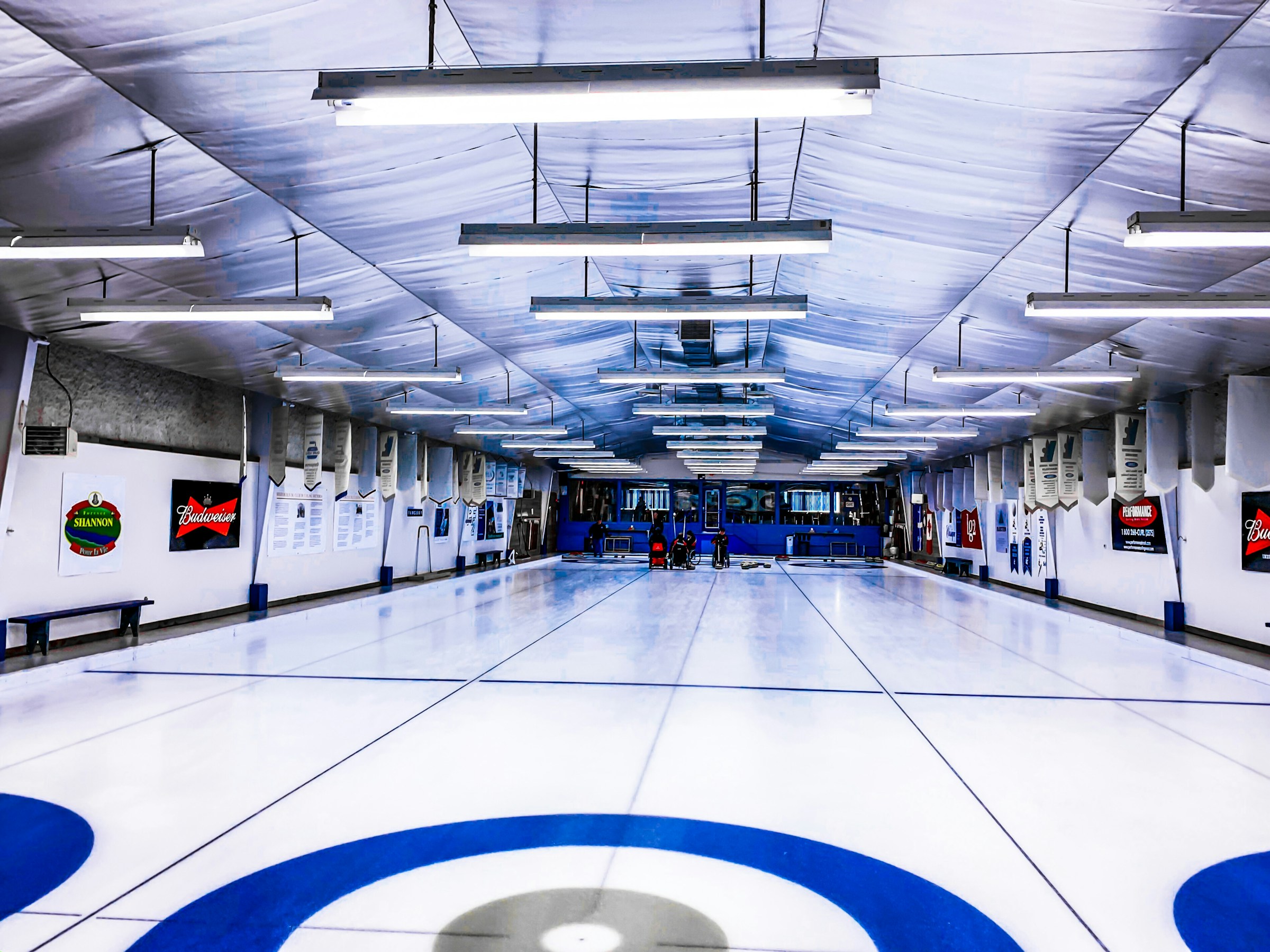 Picture of a curling hall